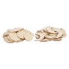Wood Ornament Pieces Unfinished Wood Blank Earrings DIY Hand‑made Craft