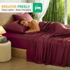 EcoBedsoNight 100% Viscose Derived from Bamboo Sheets Queen Size, Soft