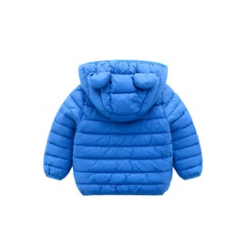 CECORC Toddler Coats for Boys Baby Kids Winter Fall Lightweight Puffer Jacket, 3t, Blue