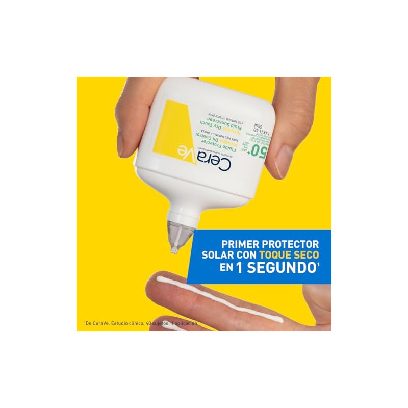 CeraVe Fluido Protector Invisible Oil Control 50FPS protector solar facial