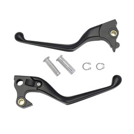 S SYUU Black Lever Brake Lever Aluminium Brake Lever Clutch Lever Compatible with Harley Davidson XL Sportster 883 1200 XL883 XL1200 Forty Eight Seventy Two 2014-2020