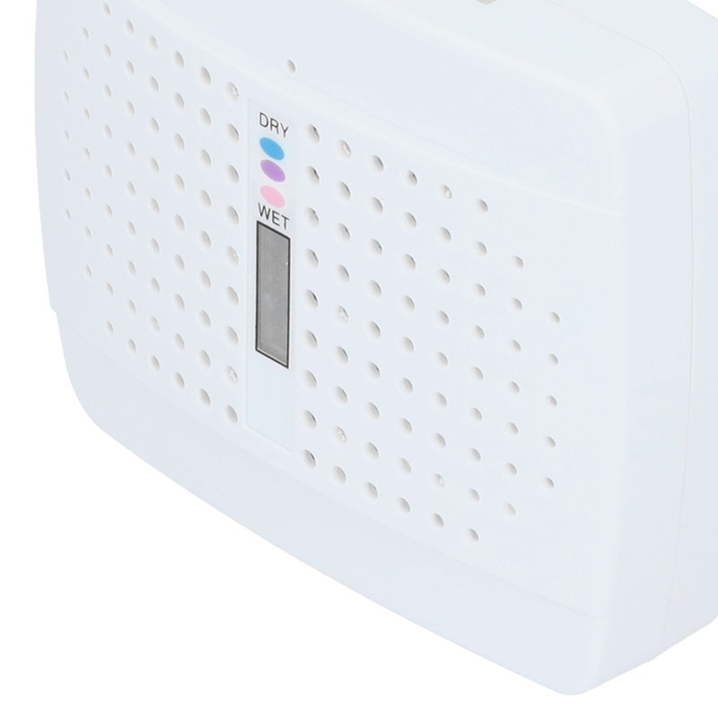 Mini Dehumidifier Reusable Mute Bookcase Wardrobe Moisture Absorber Equipment White