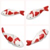 Toddmomy Ceramic Floating Fish, 3pcs Aquarium Floating Goldfish Frog Koi