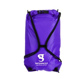 geckobrands Drawstring Travel Backpack 10L - Waterproof Lightweight Travel Dry Bag for Beach, Hiking, and Light Water Activities for Men & Women