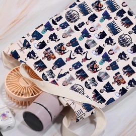 LEVLO Academy Team Inspired Tote Bag TUA TV Series Merchandise Umbrella Superhero Fans Gift (Umbrella)