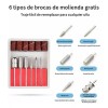 Navamtki Torno Pulidor De Uñas Con Pedal De 45000 Rpm