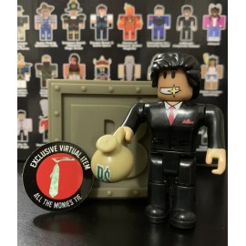 Jazwares Roblox Series 10 Jailbreak Corporate Bailout Figure W/Virtual Token Code NEW