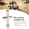 RC 10mm Brass Hex Extension Prevents Shaking Easy Installation RC