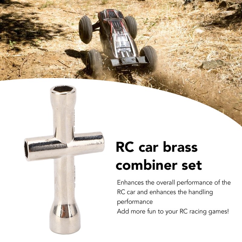 RC 10mm Brass Hex Extension Prevents Shaking Easy Installation RC