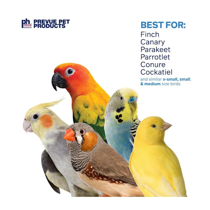 Pervue Pet Products Naturals Sound & Movement Crown Bird Toy,4"