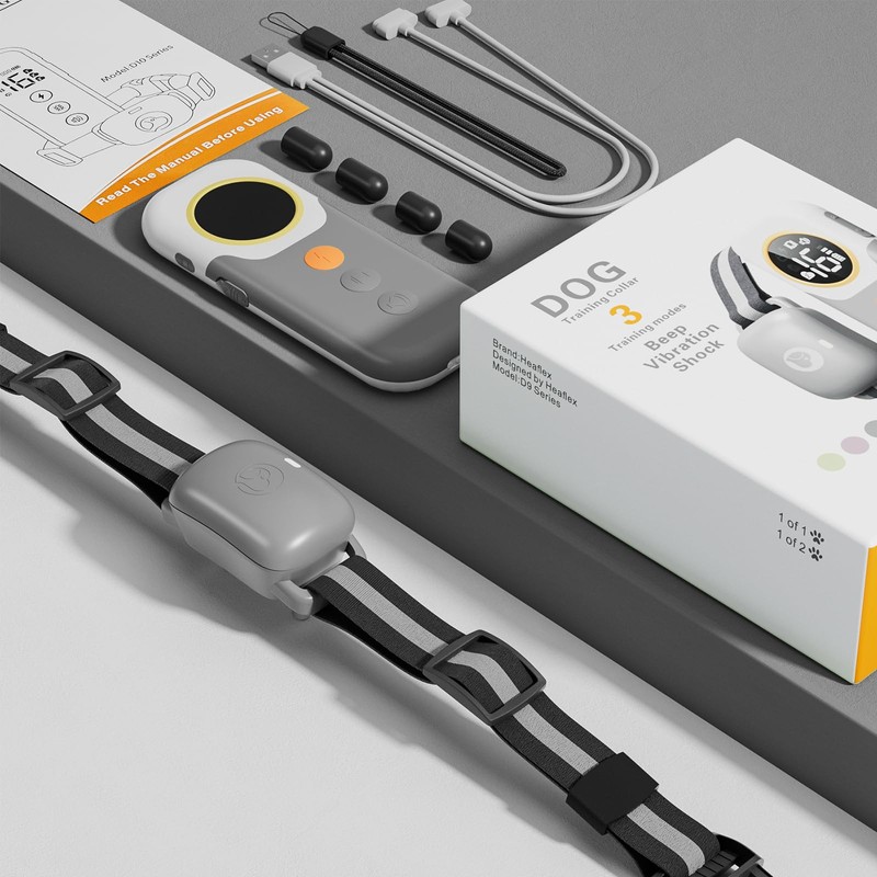 Heaflex Dog Training Collar with 1640FT Range, Security Lock, Waterproof