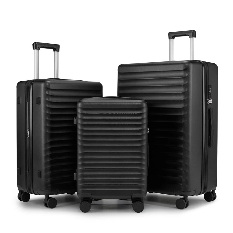 US Warehouse High Quality Waterproof Luxury Hard Shell 3 Pieces