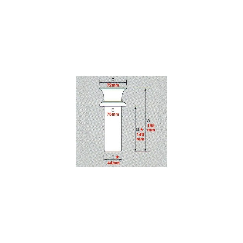 Flower Stand for Graves, High Grade Stainless Steel, Medium Insert,