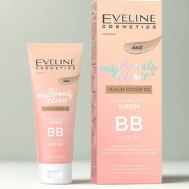 Anjumain Evelyn My Beauty Elixir All-in-One BB Cream 30ml × 02 Dark Peach Cover × 1 / 에블린 마이 뷰티엘릭서 올인원 비비크림 30ml × 02 다크 피치커버 × 1개