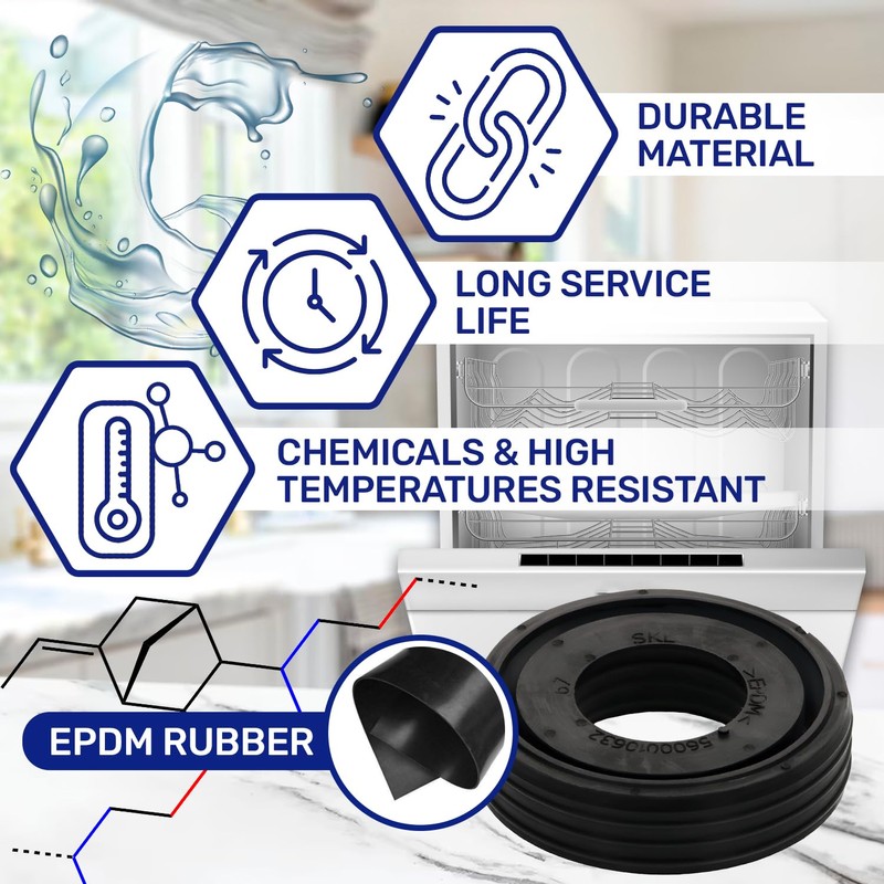 Dishwasher Pump Seal 67 x 30/34 x 20 mm Made