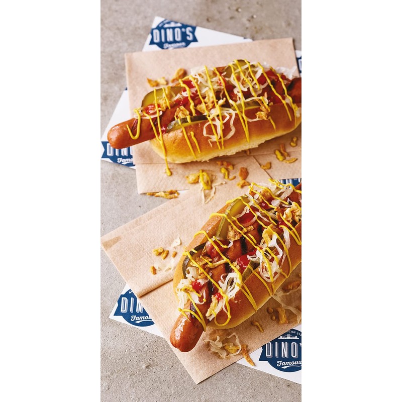 Dino's Famous Hot Dogs Crispy Fried Onions, 150g