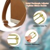 sourcing map Slide Buckle, 10Pcs 1" - Metal Tri-Glides Slide