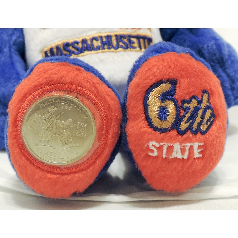 Limited Treasures Massachusetts State Quarter Bear # 6