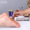 SoulGenie BronzEase Kansa Foot Massager - Ayurvedic Benefits of Bronze