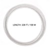 Plastic Fiber 0.03in(0.75mm) 328ft(100M) Optic Fiber Cable for Star Sky
