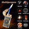Magic Dragon Dual Flame Lighter - Windproof, Adjustable Flame, Refillable