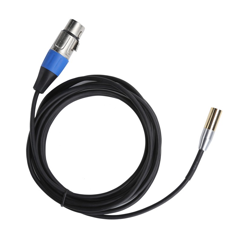 Mini XLR 3 Pin Male to 3 Pin Female Audio