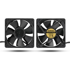 2Pcs 9225 Fan 90mm 10A 250V Dual Ball Bearing Cooler Fan 92mm x 92mm x 25mm for Electronic Equipment DIY Cooling