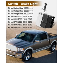 Brake Light 901-275 Fit for Dodge Ram 1500 2500 3500 2010, Fit for Ram 1500 2500 3500 4500 5500 2011 2012, Replace 56038914AA 56038914AB 56038914AC