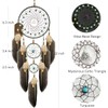Dream Catchers Handmade Feather Native Home Wall Decoration Brown