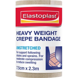 Elastoplast Crepe Bandage Heavy Weight Unstretched 7.5cm x 2.3m