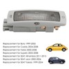 2pcs Rear Reading Dome Light 3B0947291 Gray Shell High Brightness