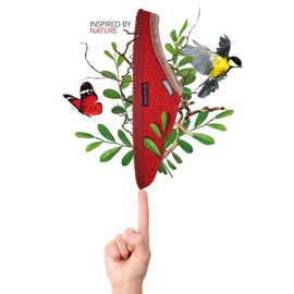 GIESSWEIN Dannheim Unisex Slippers, Cherry 362, 40 EU