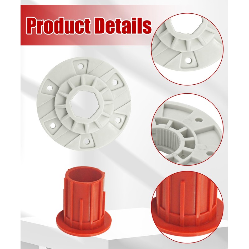 Washer Machines Basket Tub Bushing Compatible With Whirlpool Maytag Kenmore
