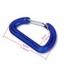 Ruimou 2pcs Blue Soft Loop Tie Down Straps with 2Pcs