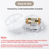 Dobertry Bathroom Vanity Lights Wireless, Battery Powered Operated Waterproof Led