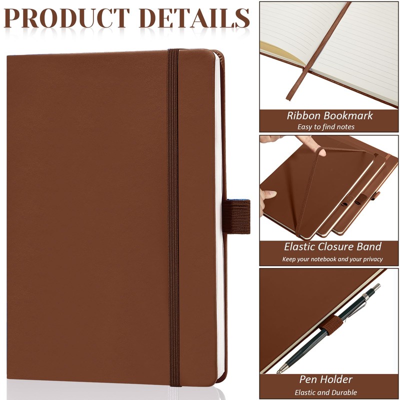 Laumoi 14 Pack Lined Journal Notebooks 5.5 x 8.2 Inch