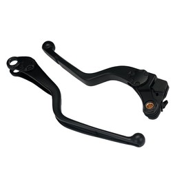GZDLMoto Motorcycle Brake Clutch Lever Kit for Pan America 1250 RA1250 RH1250 2022 2023,Handle Brake Clutch Levers Set Adjustable for Harley Nightster 975 RH975 2021 2022 2023 2024 (Black)