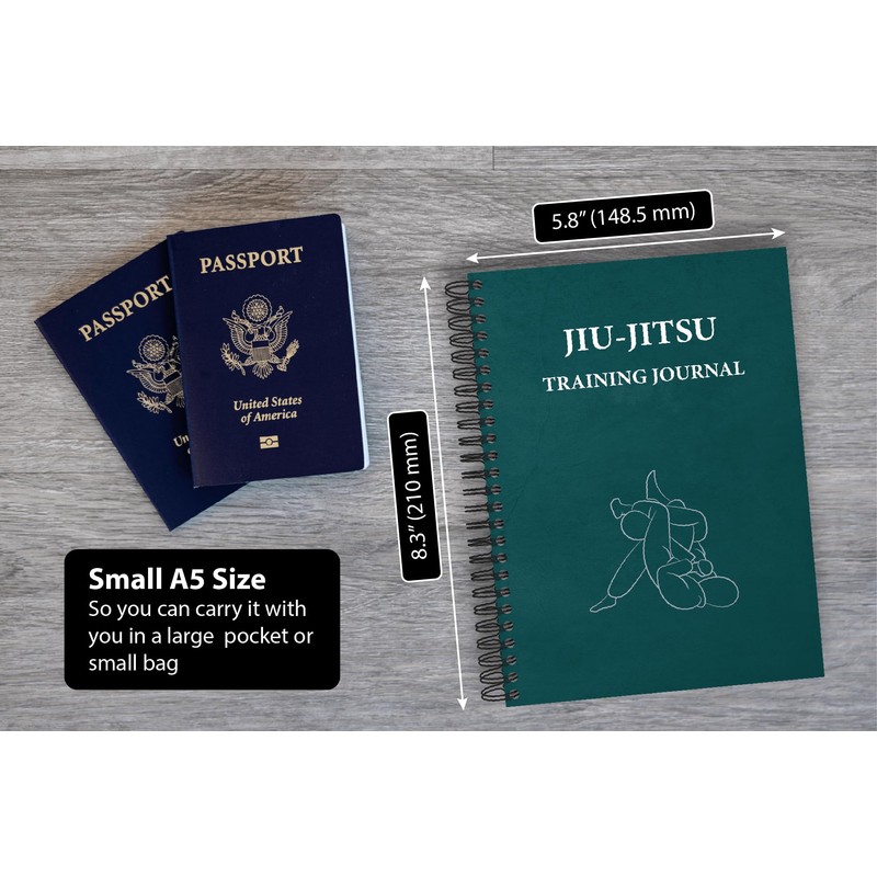Jiu-Jitsu Training Journal – Thoughtful Brazilian Jiu-Jitsu Gift for BJJ