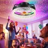 Mpayel RGB Ceiling Fans with Lights and Remote, 13'' Low