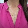 Agalea | Collar Corbatero con Dije de Nudo de Bruja