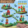 ToyUnited Magnetic Blocks-150 PCS Build Adventure Game Castle World Set