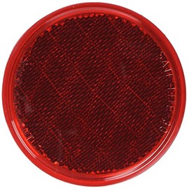 Peterson Manufacturing v475r red 3-3/16" round reflector