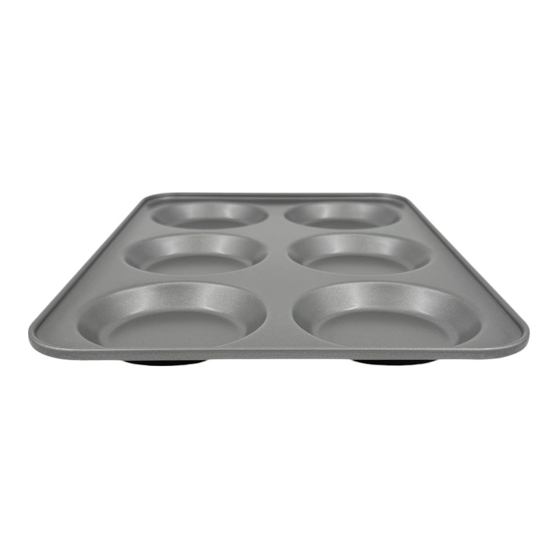 Chabrias Ltd 6 Cup Large 36cm Yorkshire Pudding Tray, Non-Stick