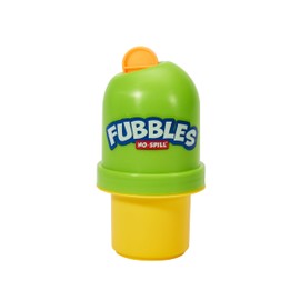 Little Kids Fubbles No-Spill Tumbler Includes 4oz Bubble Solution and bubble wand (tumbler colors may vary) Multicolor