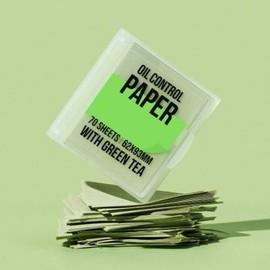 amorebasic 그린티 오일 컨트롤 페이퍼 70매 x3 Amorepacific Green Tea Oil Control Paper 70 Sheets x3