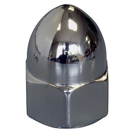The Hillman Group 943046 Chrome SAE Acorn Nut, 5/16-24-Inch , 3-Pack