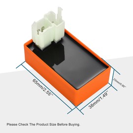 GOOFIT 6 Pin CDI Box Unit Replacement For CG 125cc 150cc 200cc 250cc Vertical Engine ATV Go Kart and Dirt Bike