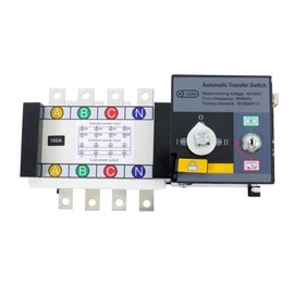 Thomletha 4P 160A Industrial Automatic Transmission Switch ATS AC Generator Set 110V 220V Dual Power Switching Switch