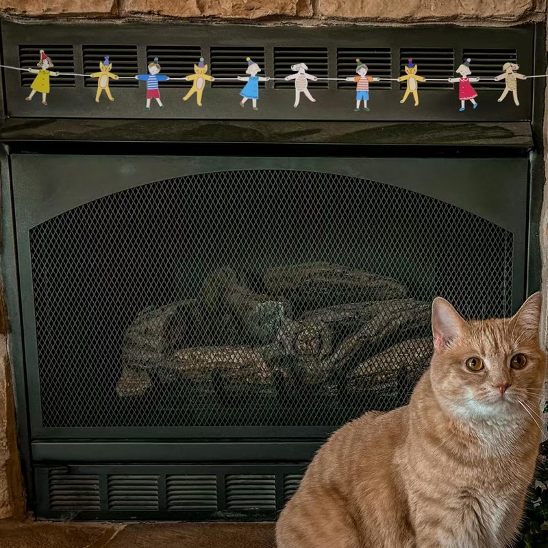 Fun Wooden Birthday Hanging Banner, Animal Theme Wooden Hanging Banner,