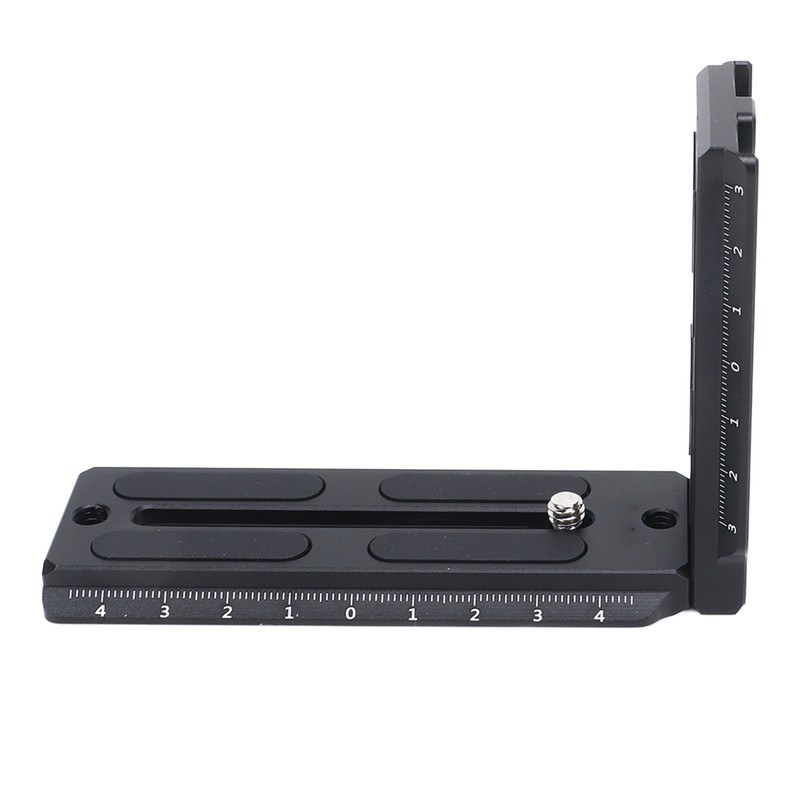 L Bracket Vertical Horizontal Switching Quick Release Plate Camera Tripod